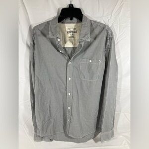 Aeropostale button down dress shirt 100% cotton men’s size Large